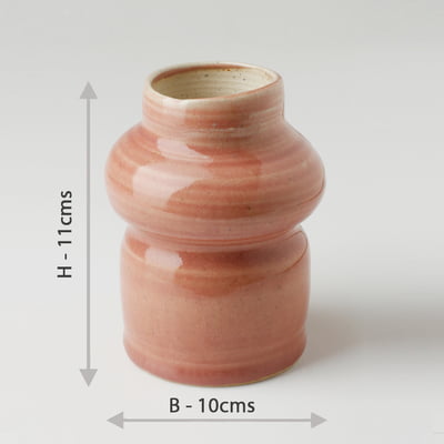 Coral Wavy Vase HD08