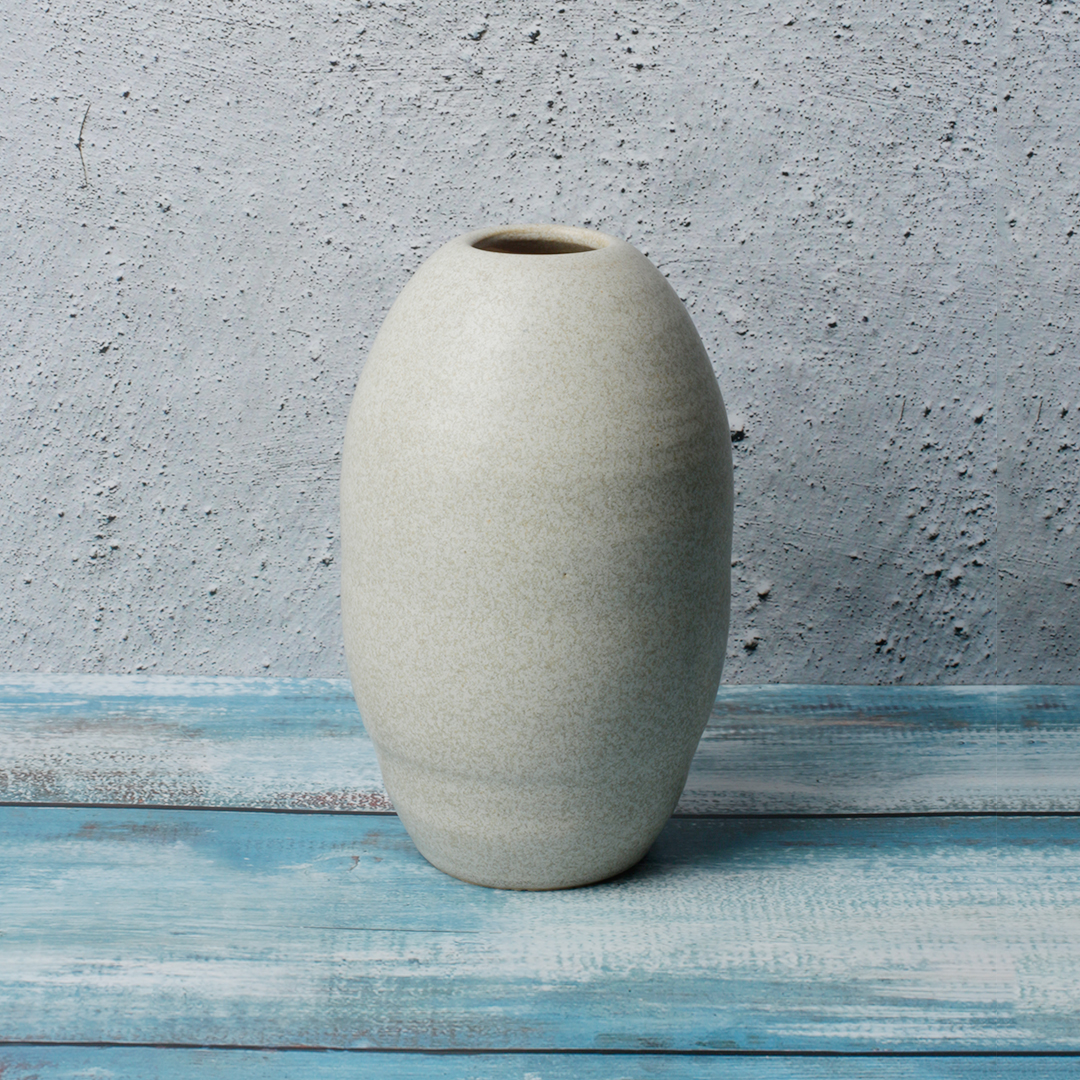 White Vase Canister Style HD41