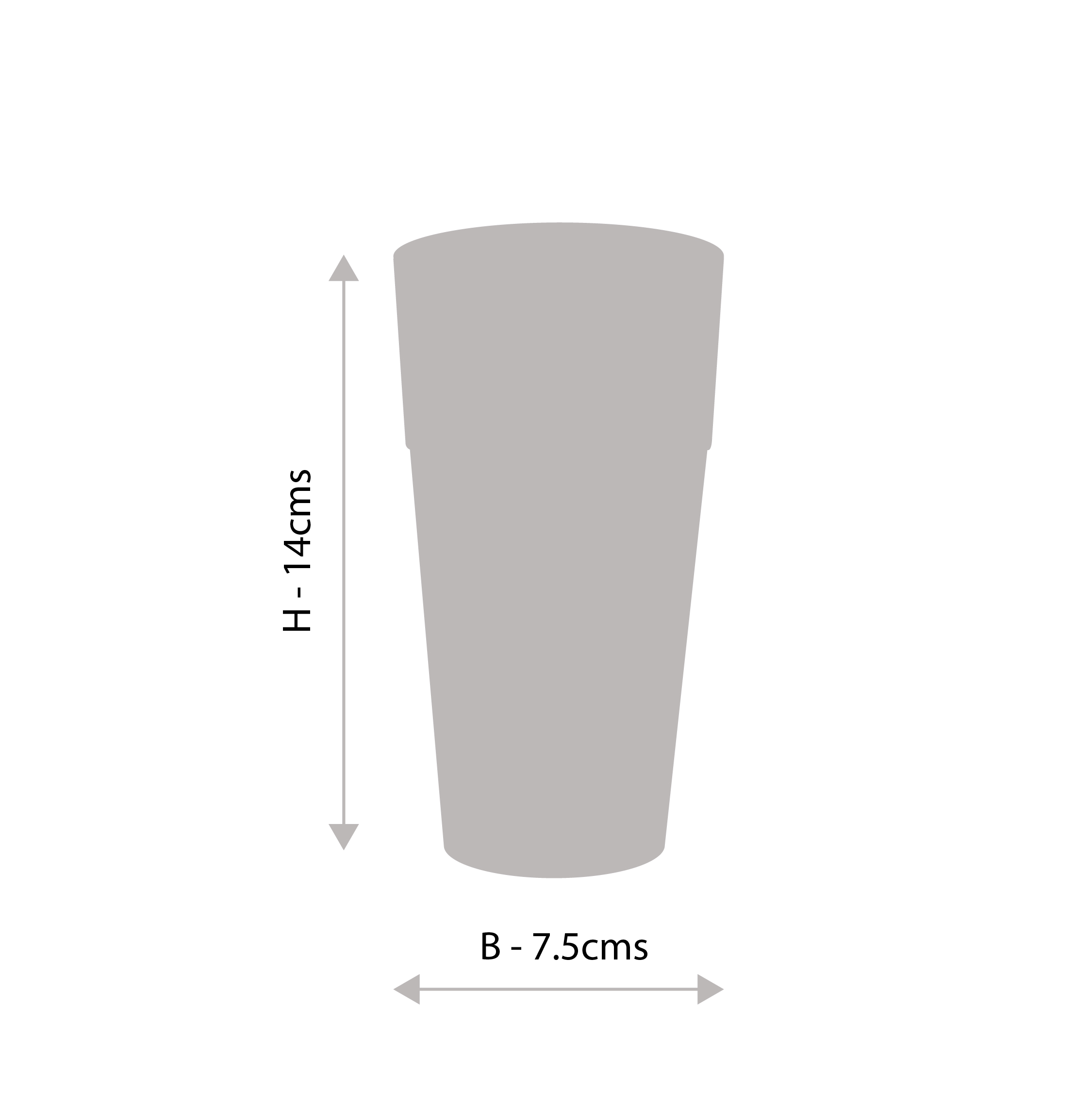 Tall Chai Glasses  DWS17