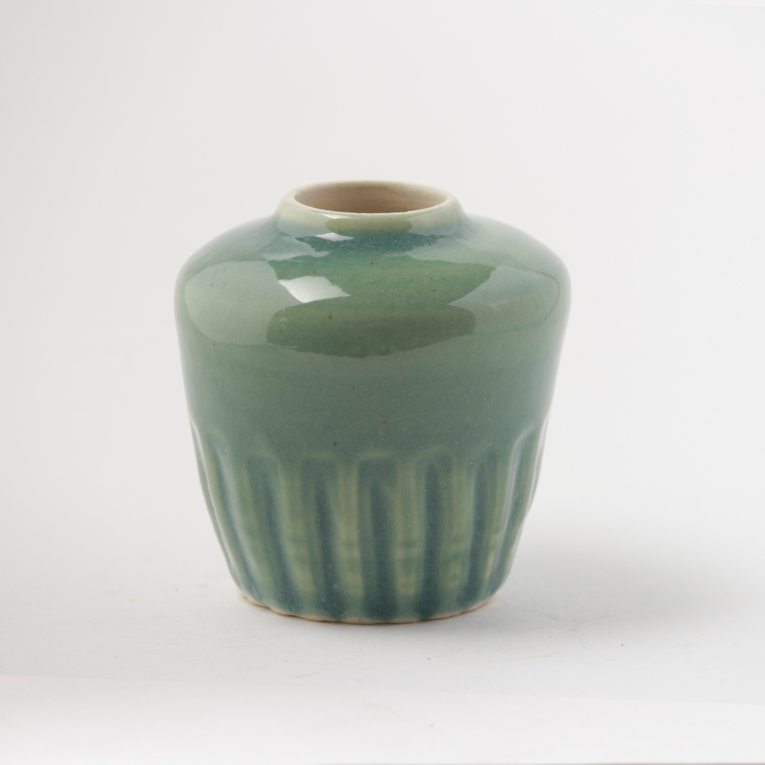 Glossy Sage Green Vase HD62