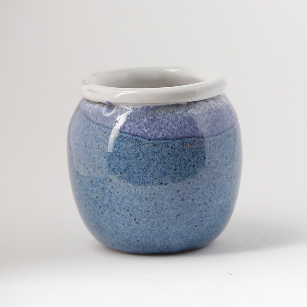 Textured Blue Vase HD56