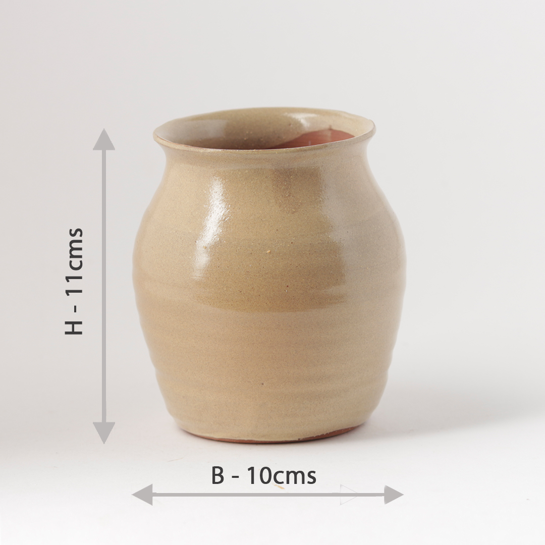 Glossy Caramel Vase HD50
