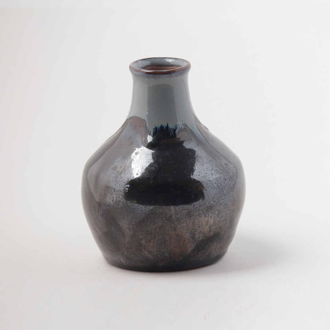 Glossy Black Vase HD63