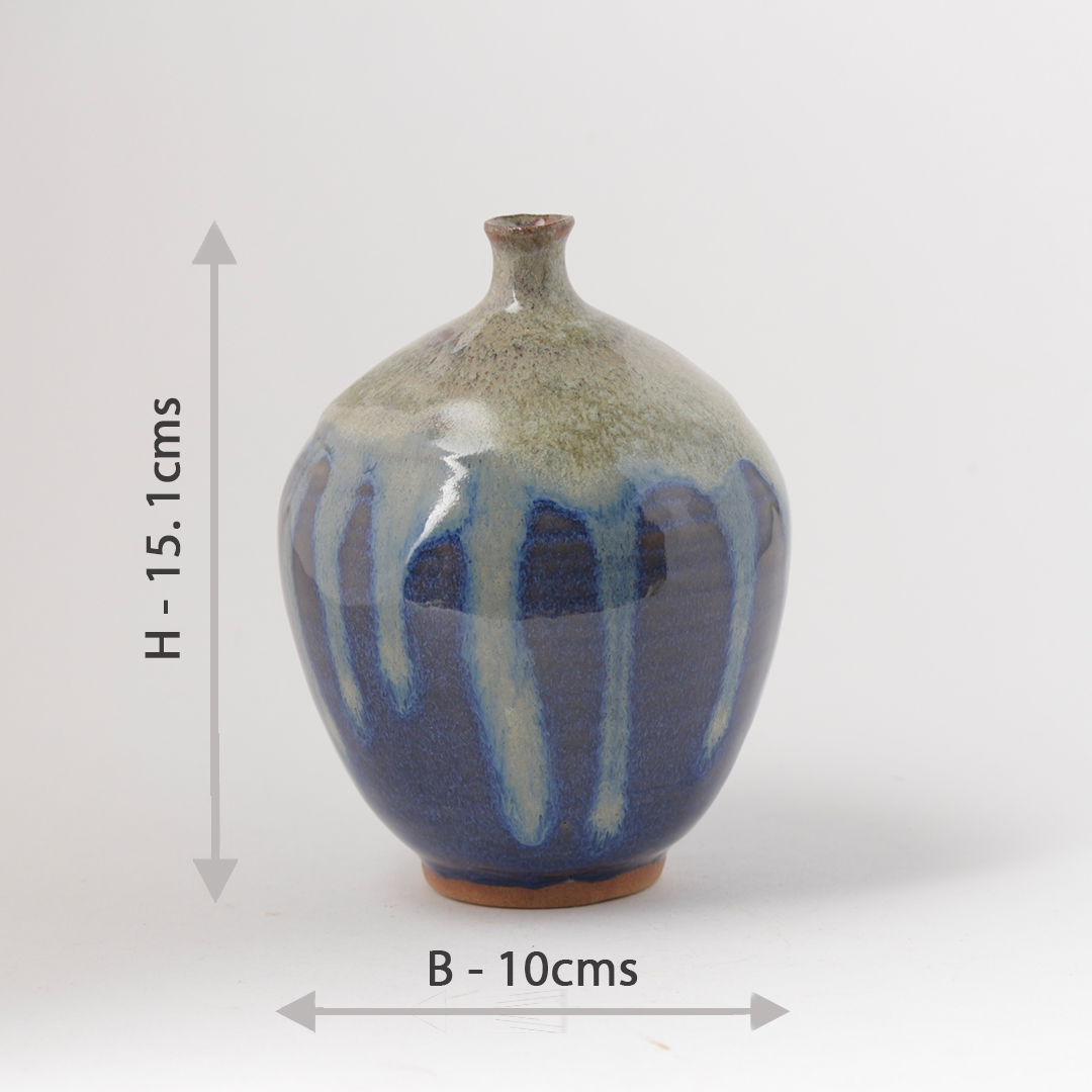 Blue Floats Vase HD57