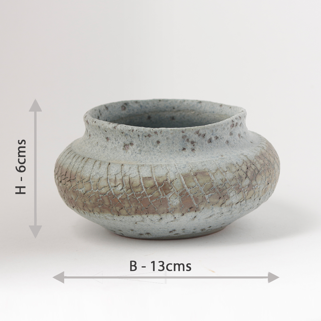 Rustic Bowl Style Vase HD55