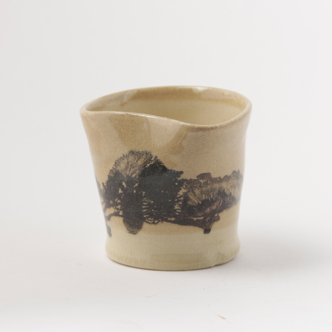 Printed White Ceramic Mug DWS05