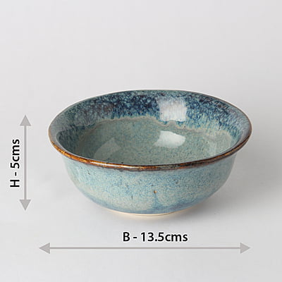 Artistic Ice BlueBowl DWB47