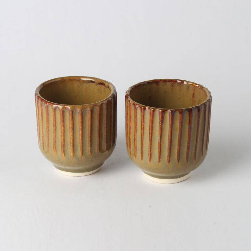 Sunburst Yellow Cup - Set of 2 DWC20