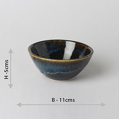 Dark Royal Blue Bowl - Set of 2 DWB81