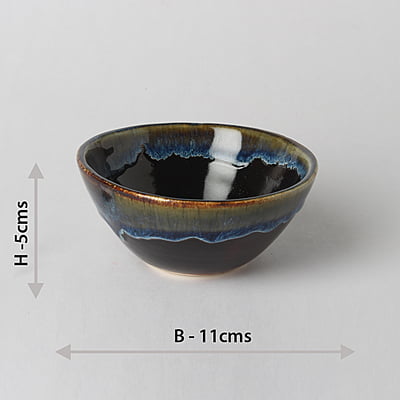 Dark Royal Blue Bowl - Set of 2 DWB81