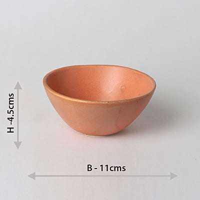 Salmon Pink Matte Bowl DWB83