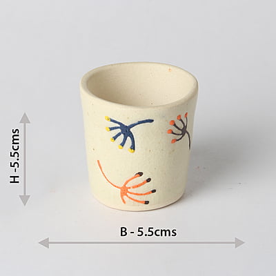 Beige Dandelion Cup DWS68