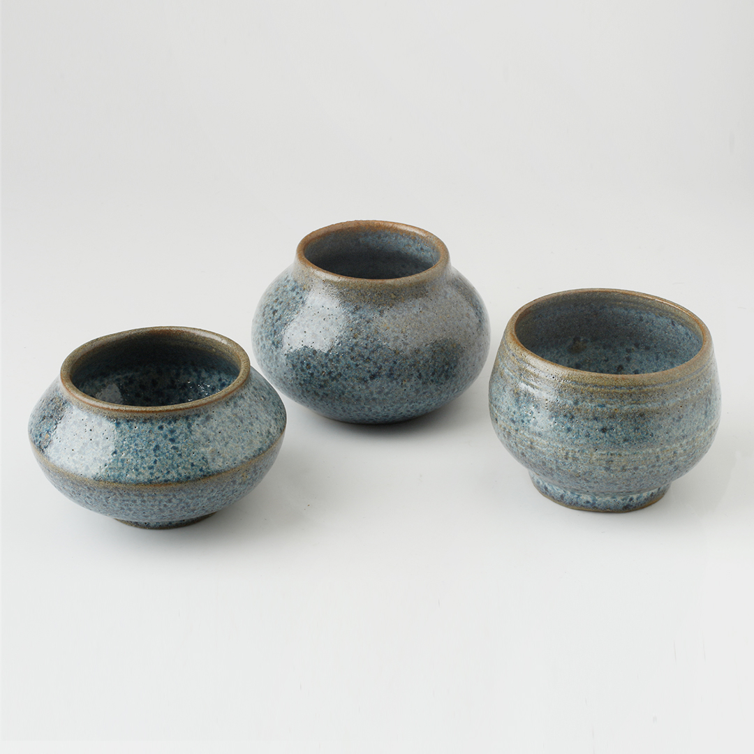 Set of Three Stoneware Bowls DWB37