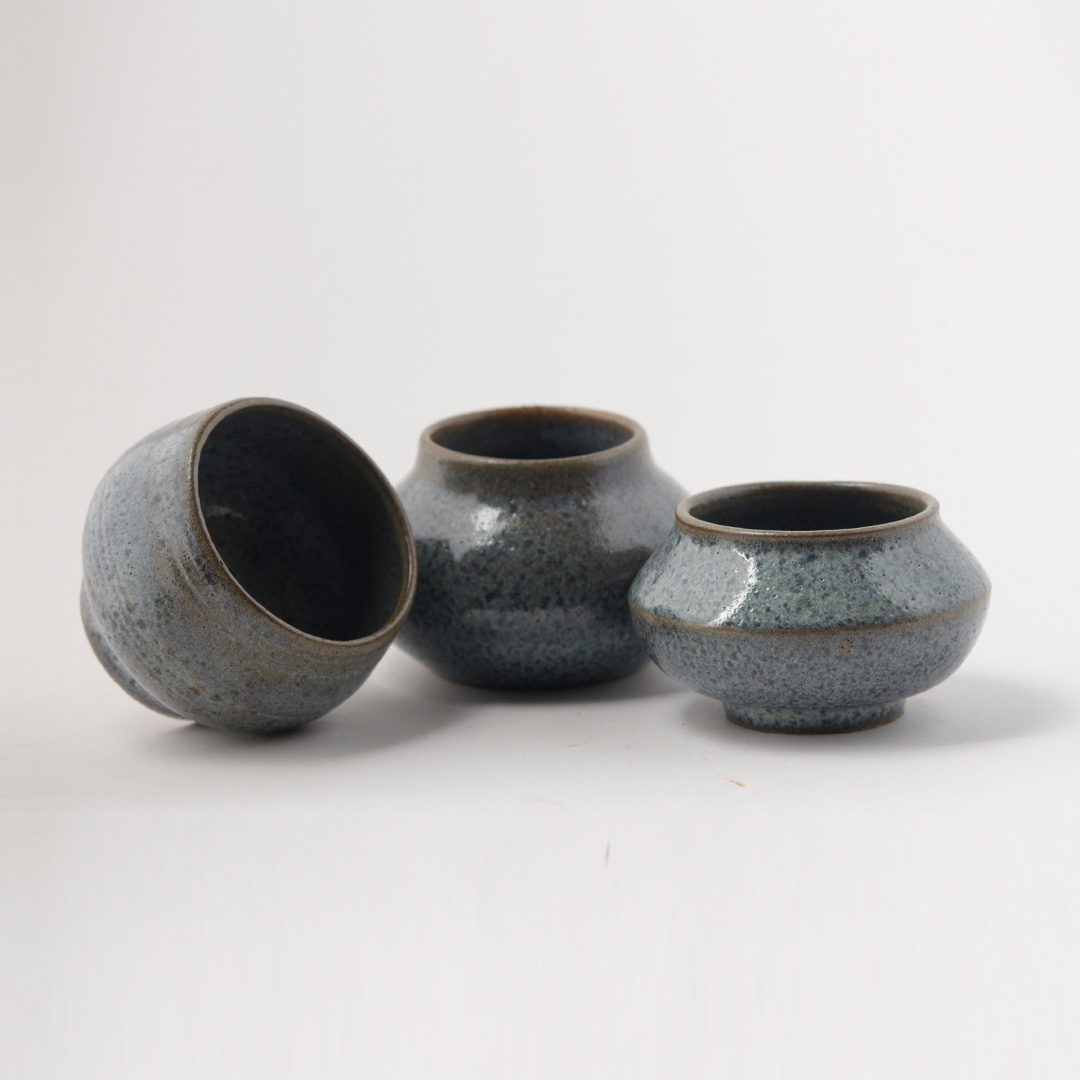 Set of Three Stoneware Bowls DWB37