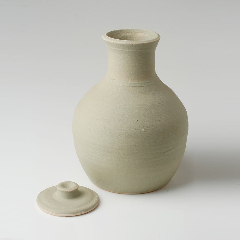 Beige Canister Vase HD19